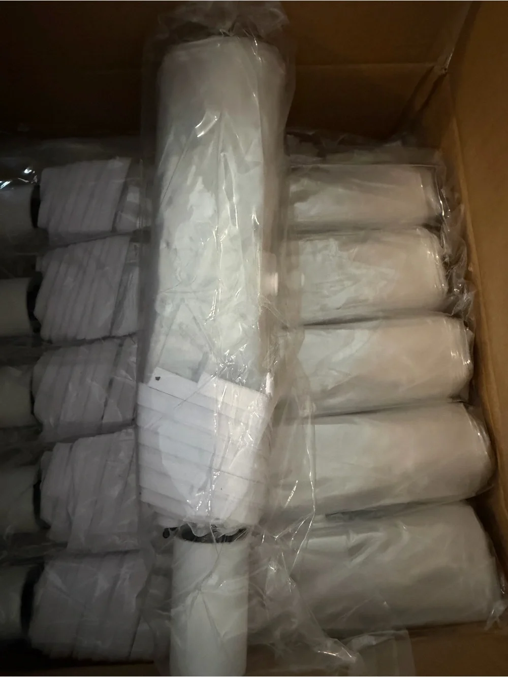 12 pcs clear umbrellas bulk new